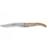 Couteau Laguiole C. Dozorme Lame inox manche olivier 11cm à cran intérieur