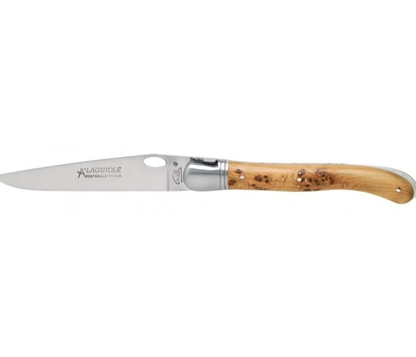Couteau Laguiole GILLES ambidextre, manche 12 cm genévrier
