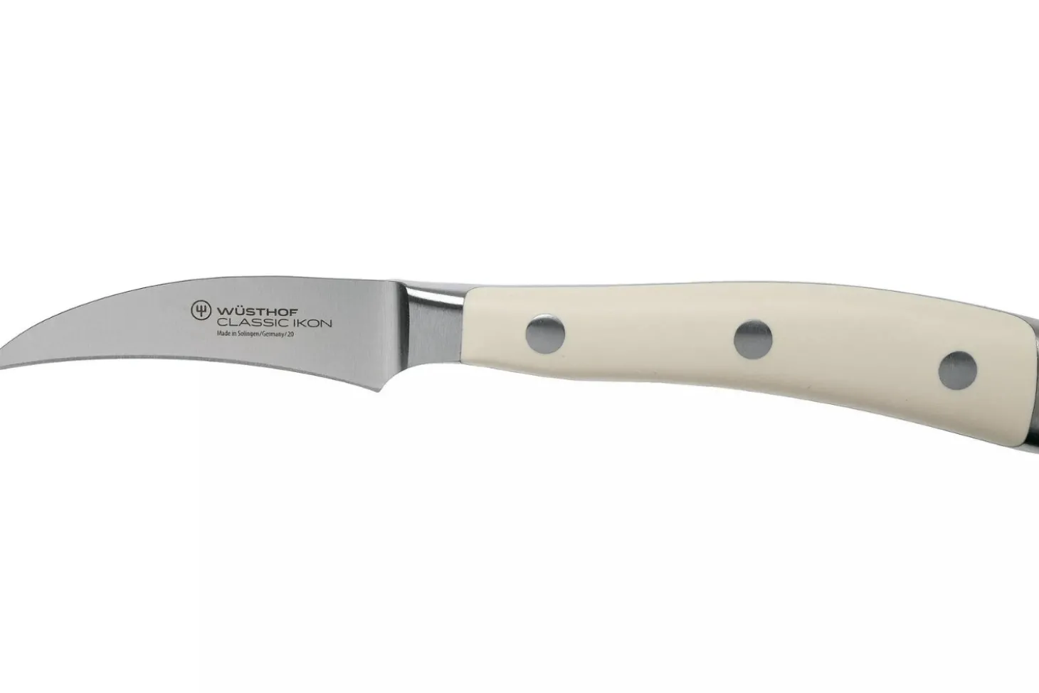 Couteau à légumes Wüsthof Classic Ikon blanc forgé 7cm