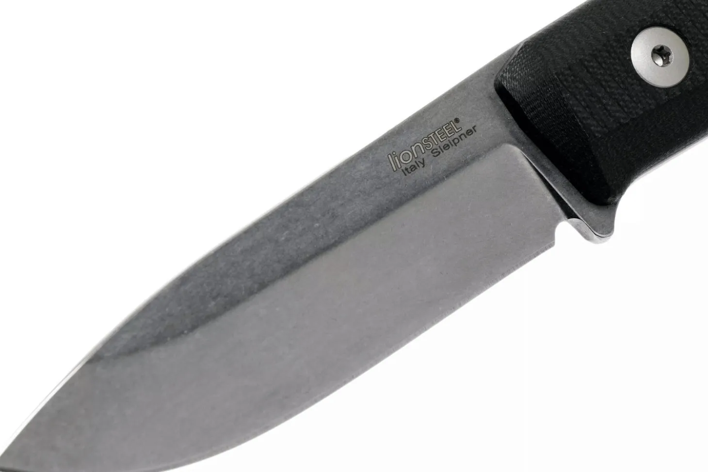 Couteau LionSteel B40.GBK lame 10,3cm manche en G10 noir + étui en cuir