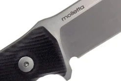 Couteau LionSteel M5.G10 lame 11,5cm manche en G10 noir + étui