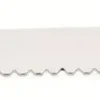 Couteau à lisser et décorer lame dentée demi lune 50cm