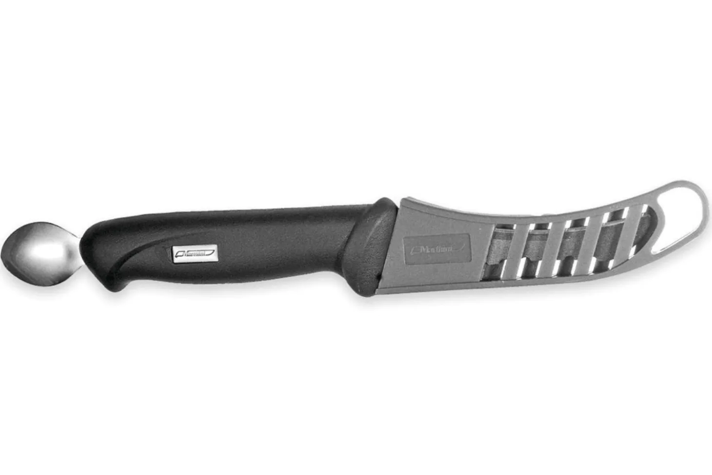 Couteau Marttiini Fish Cleaner 175019 lame 10cm manche caoutchouc + étui