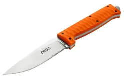 Couteau Maserin Croz 976.A lame 11cm manche en G10 orange + étui en nylon