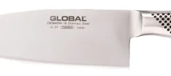 Couteau éminceur japonais Global G29 lame large 18cm