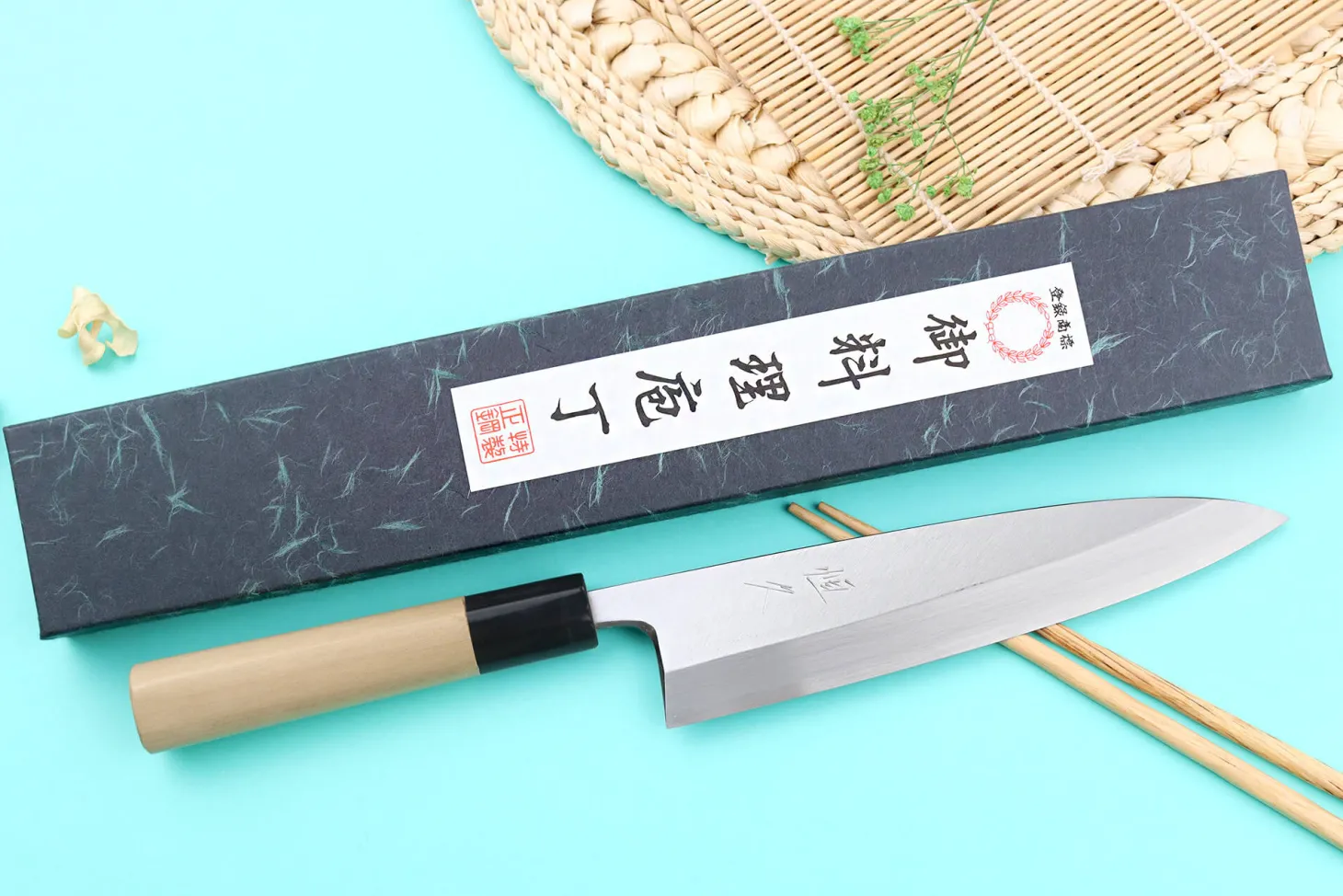 Couteau mioroshi deba 18cm japonais artisanal Tsunehisa WS2