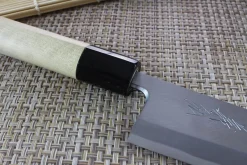 Couteau mioroshi japonais artisanal Yoshihiro Jyosaku White 2 steel 18cm