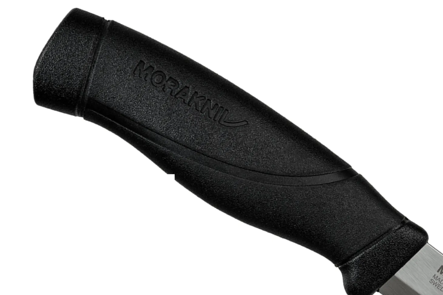 Couteau Mora Companion Heavy Duty 13158 lame inox 10,4cm manche caoutchouc noir + étui