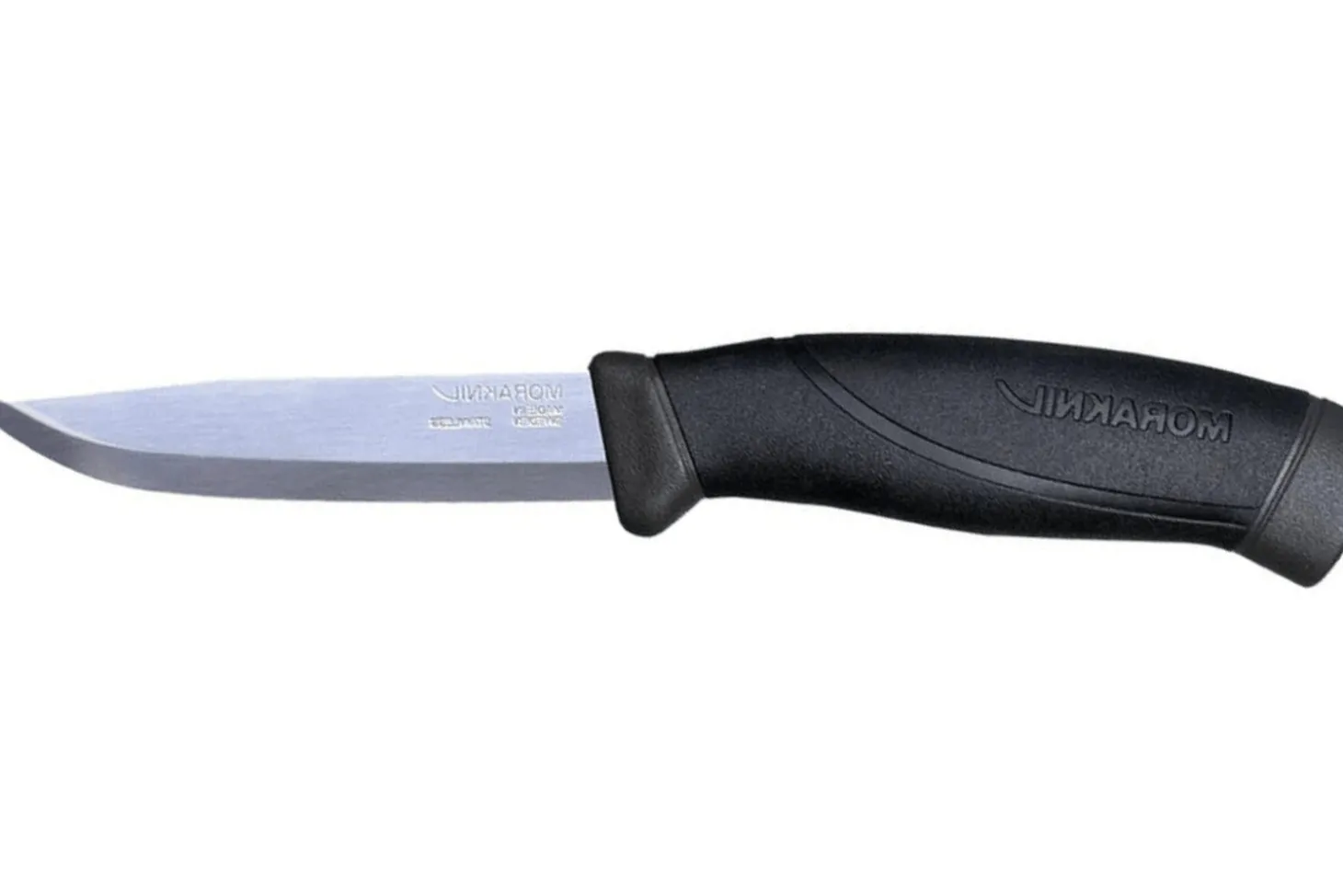 Couteau Mora Companion Heavy Duty 13158 lame inox 10,4cm manche caoutchouc noir + étui