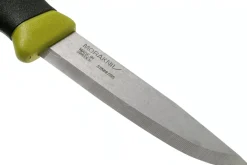 Couteau Mora Companion Spark 13570 lame inox 10,4cm manche caoutchouc vert avec pierre à feu + étui