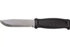 Couteau Mora Garberg Multi-Mount 12642 lame inox 10,9cm manche polyamide noir + étui