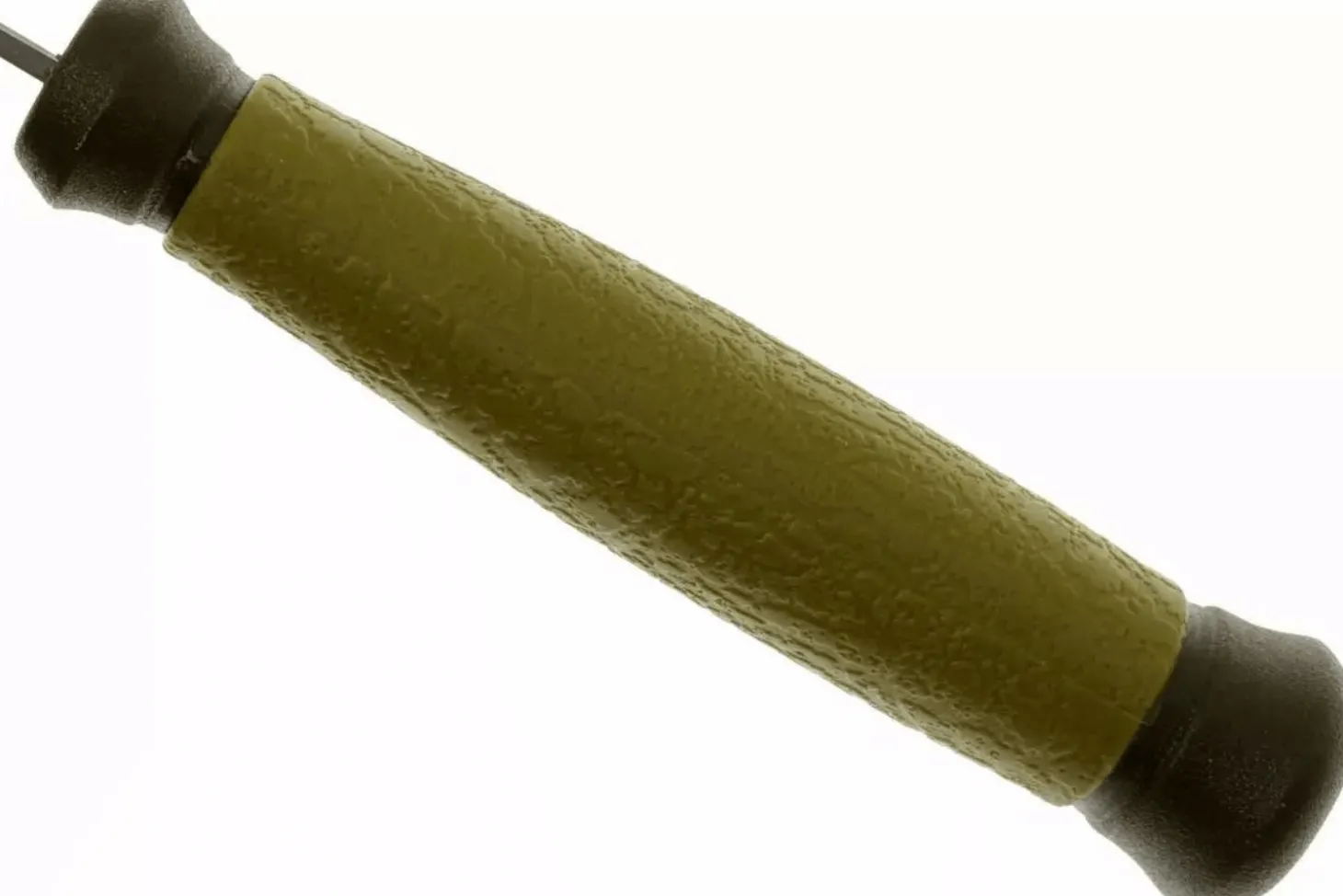 Couteau Mora 2000 10629 lame inox 10,9cm manche caoutchouc vert + étui