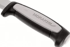 Couteau Mora Pro Robust 12249 lame carbone 9,1cm manche caoutchouc gris + étui