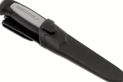 Couteau Mora Pro Robust 12249 lame carbone 9,1cm manche caoutchouc gris + étui