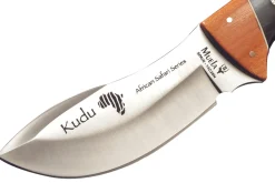 Couteau Muela Kudu 9278 série limitée lame 10cm manche en bois de granadillo et d'asteropeia + étui en cuir