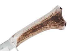 Couteau Muela Ranger 9251 lame 14cm manche en bois de cerf avec départ d'épois + étui en cuir