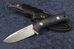 Couteau Muela Tuareg 10M 9335 lame 10cm manche en micarta jute bleu et noir