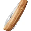 Couteau multifonction SWIZA D03 bois olivier 11 fonctions 95mm