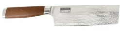 Couteau Nakiri Chroma Dorimu Pure Damascus 16.5cm acier japonais 64 couches