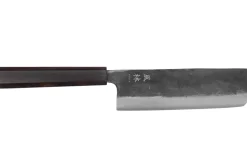 Couteau nakiri 16,5cm japonais artisanal Yuzo Shinju BS2