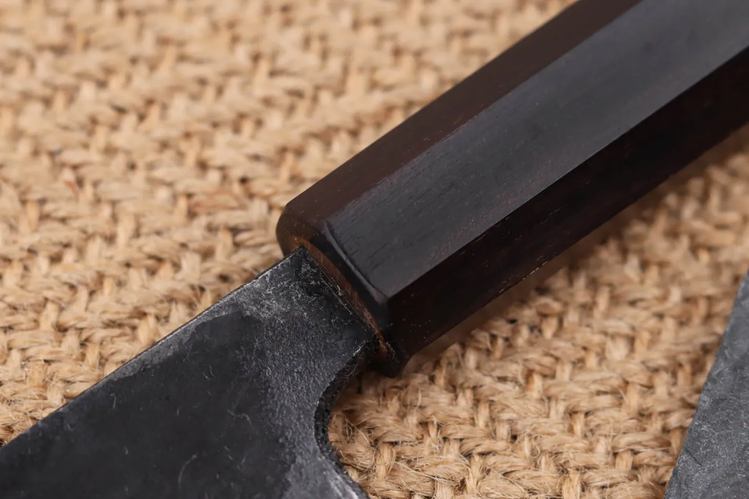 Couteau nakiri 12cm japonais artisanal Yuzo Shinju BS2