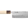 Couteau nakiri 16,5cm japonais artisanal Yuzo Haruto Damas