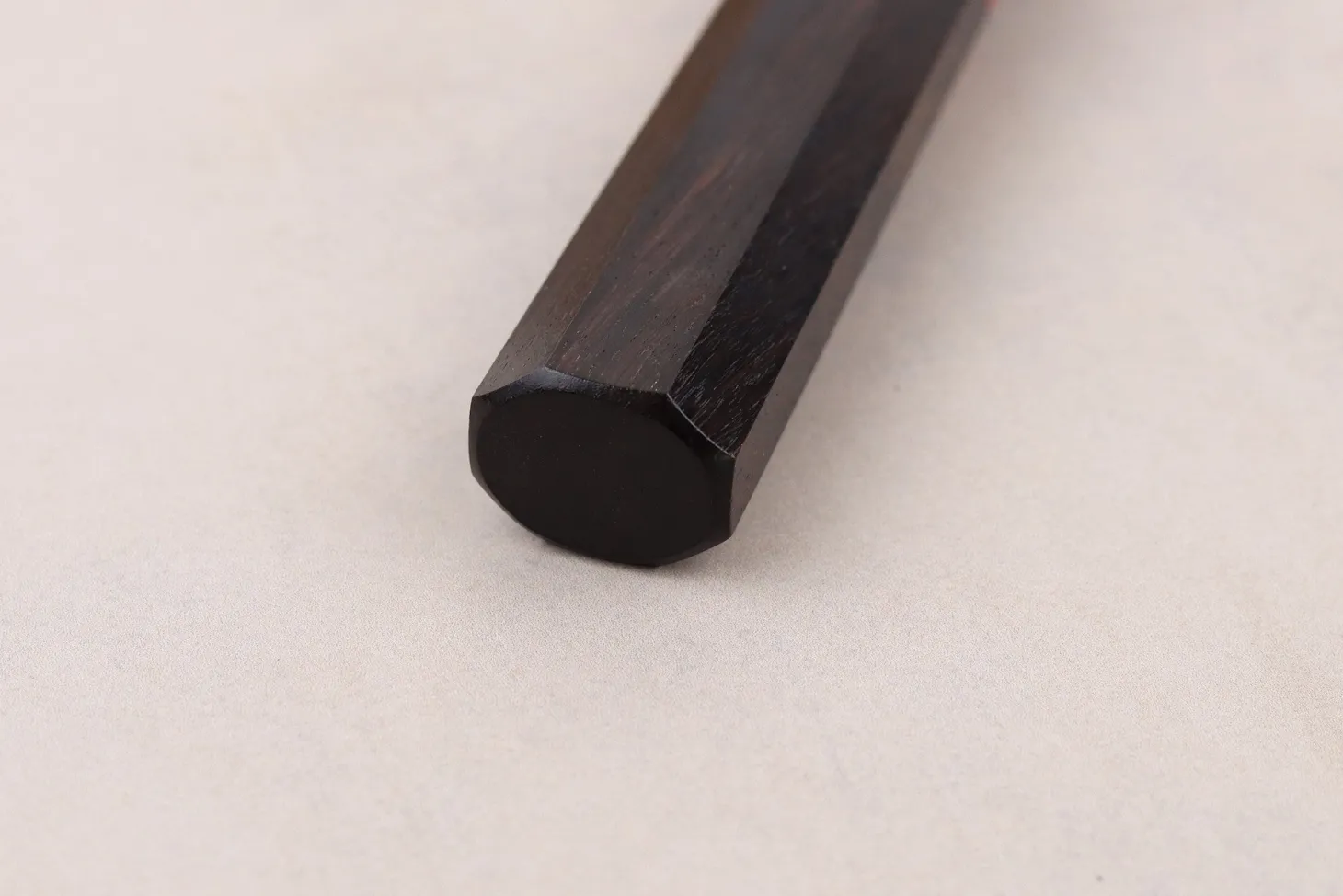Couteau nakiri 16,5cm japonais artisanal Wusaki Nawame AUS10 damas