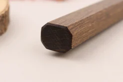 Couteau nakiri 16,5cm japonais artisanal Hado Sumi B1D manche en chêne