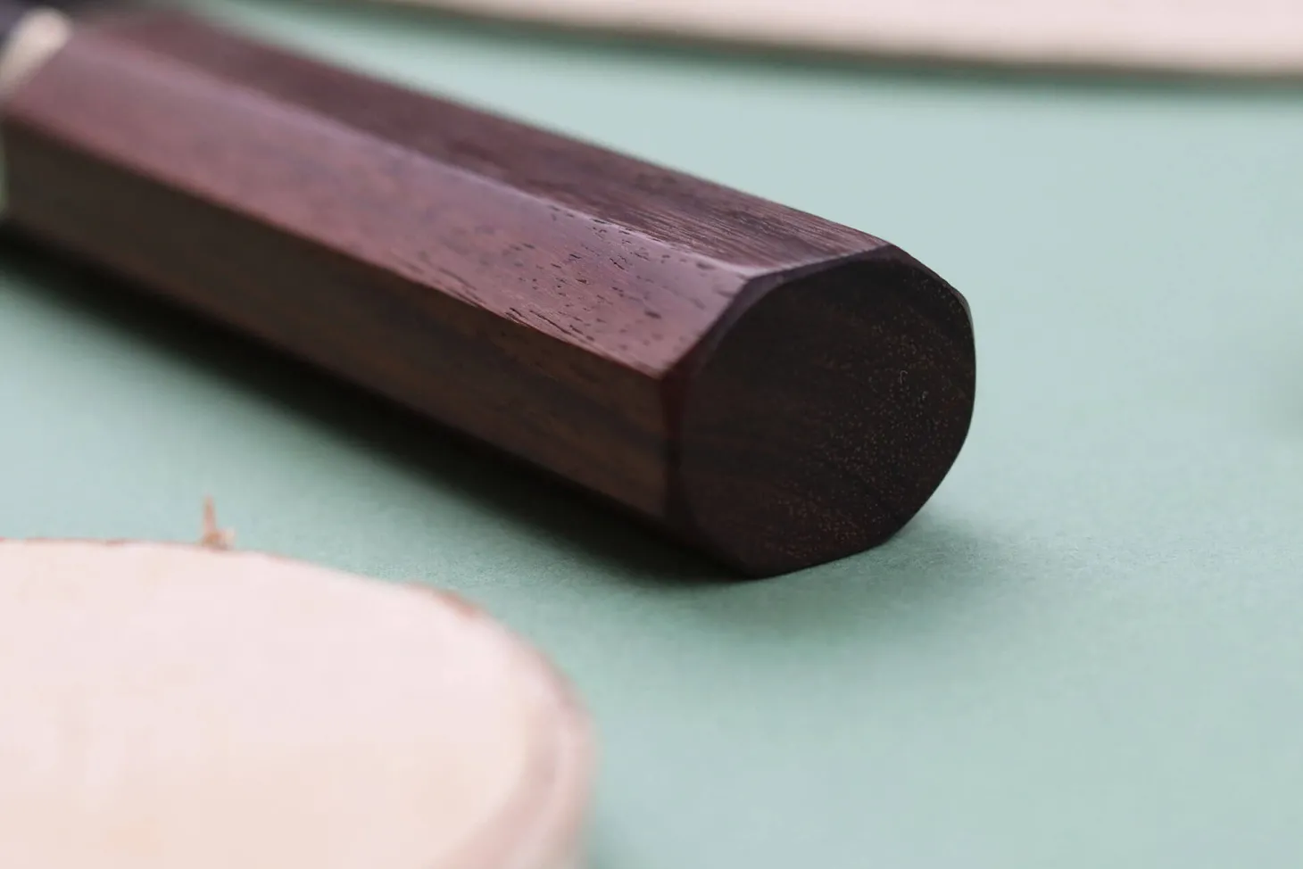 Couteau nakiri 16,5cm japonais artisanal Toshihiro Wakui Shirogami 2 San Maï poli