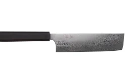 Couteau nakiri 18cm japonais artisanal Yuzo Kurogane Damas VG10
