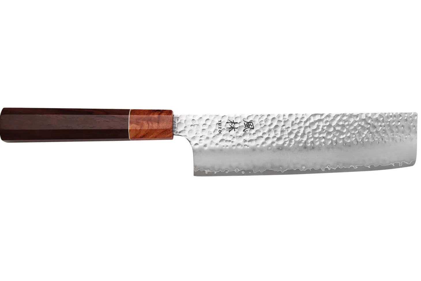 Couteau nakiri 17cm japonais artisanal Yuzo Akira Tsuchime VG10
