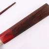 Couteau nakiri 16cm japonais artisanal Takeshi Saji VG10 Rainbow Nashiji