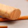 Couteau nakiri 17cm japonais Satake Cutlery Tsuchime en magnolia