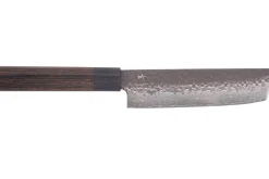 Couteau nakiri 13cm japonais Shizu Hamono Gen VG10 damas