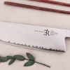 Couteau nakiri 18cm Ryda Knives A-30 San Maï et manche en noyer