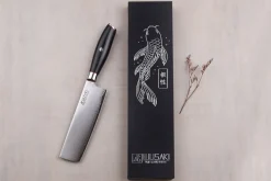 Couteau nakiri 17cm Wusaki Fujiko Black 10CR