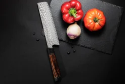 Couteau nakiri Fukito Desert Damas 67 couches 18cm