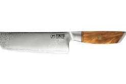 Couteau nakiri Fukito Olive Damas 14Cr 17cm