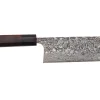 Couteau nakiri japonais artisanal Takeshi Saji R2 Nickel Damas 16,5cm