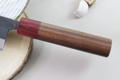 Couteau nakiri japonais artisanal Wusaki Yuzo BS2 17cm