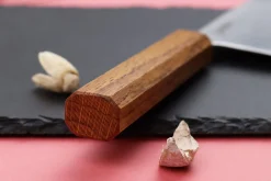 Couteau nakiri japonais artisanal Wusaki Migaki G3 16,5cm