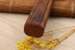 Couteau nakiri japonais artisanal Wusaki Yoshi G3 chêne 16,5cm