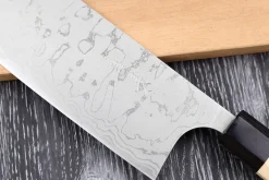 Couteau nakiri japonais artisanal Masakage Shimo 16,5cm Shirogami