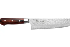 Couteau nakiri japonais 16cm Sakai Takayuki Damascus Western 33 couches