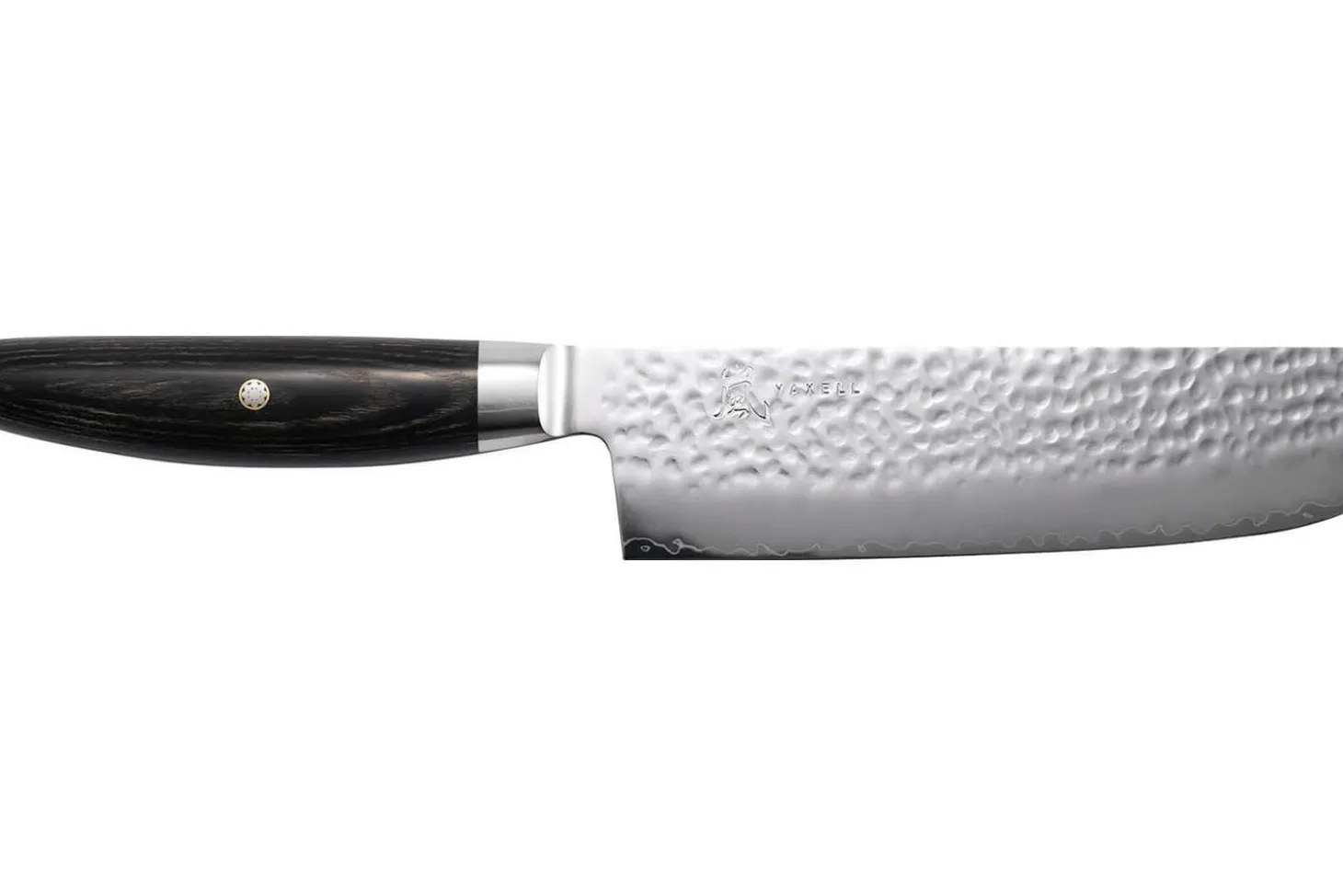 Couteau nakiri japonais Yaxell Ketu lame 16,5cm manche en Pakkawood