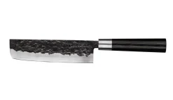 Couteau nakiri Samura Blacksmith martelé 17cm