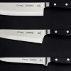 Couteau Nakiri Tramontina Century lame forgée 18cm manche polycarbonate noir