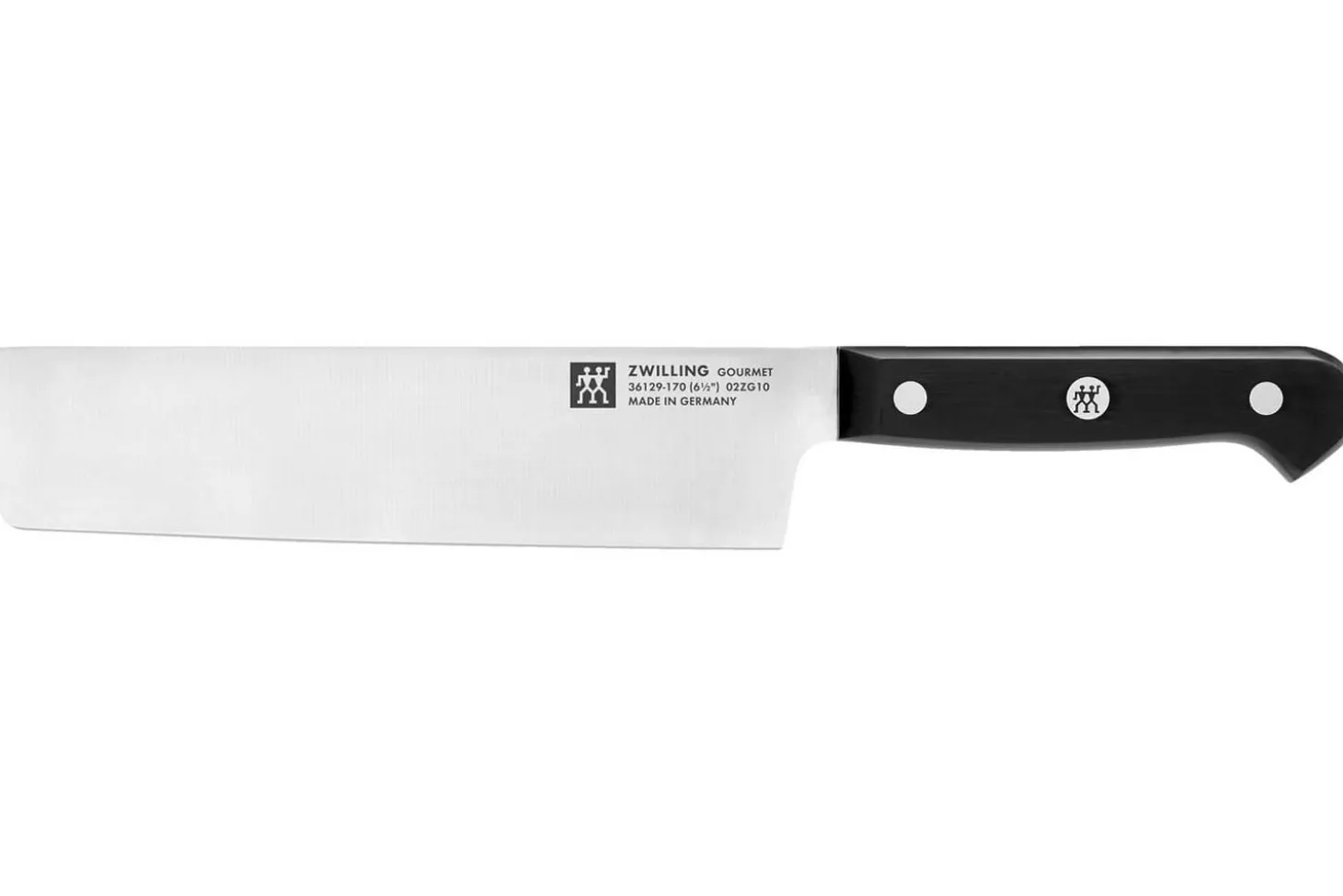 Couteau nakiri ZWILLING Gourmet 17cm manche riveté