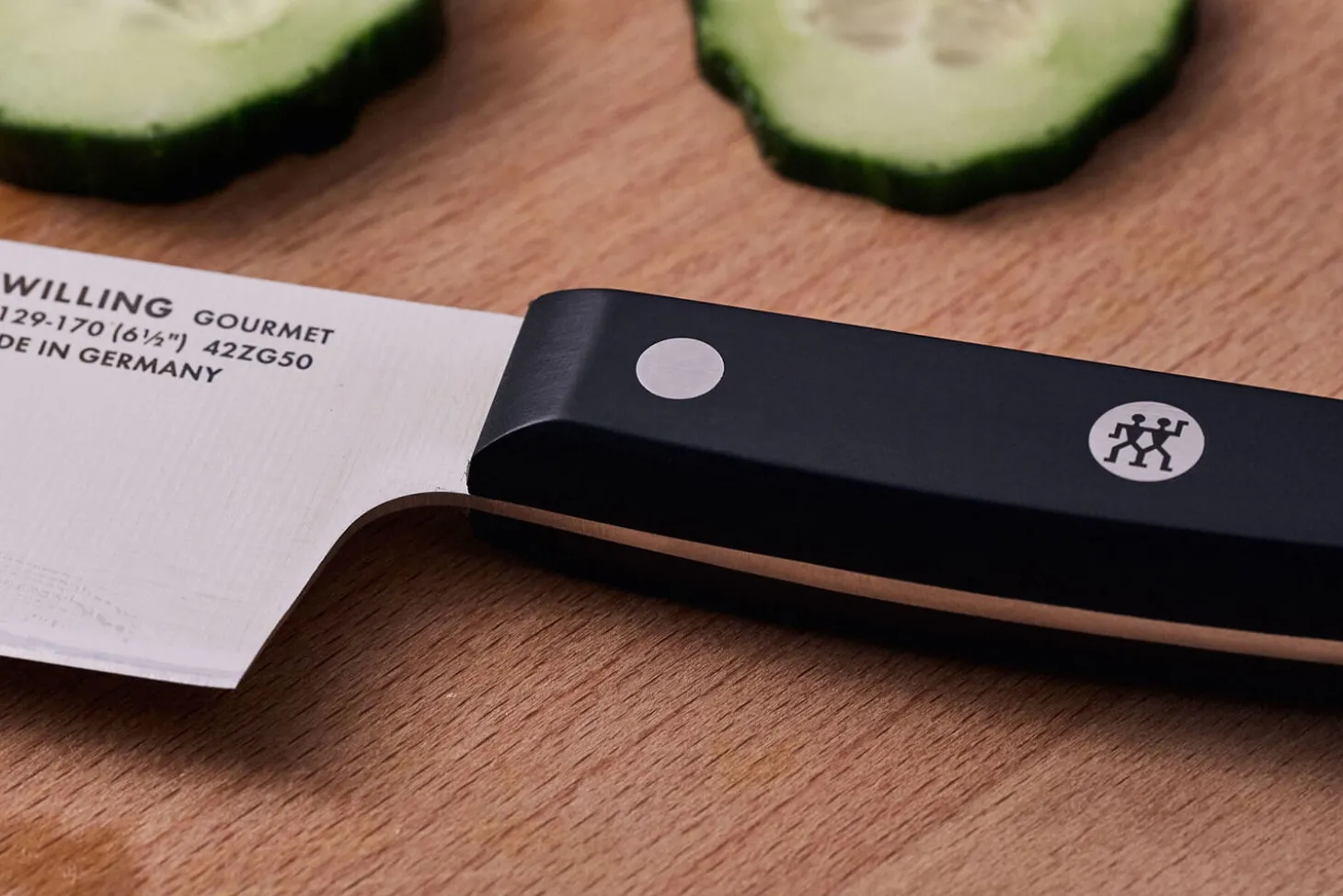 Couteau nakiri ZWILLING Gourmet 17cm manche riveté