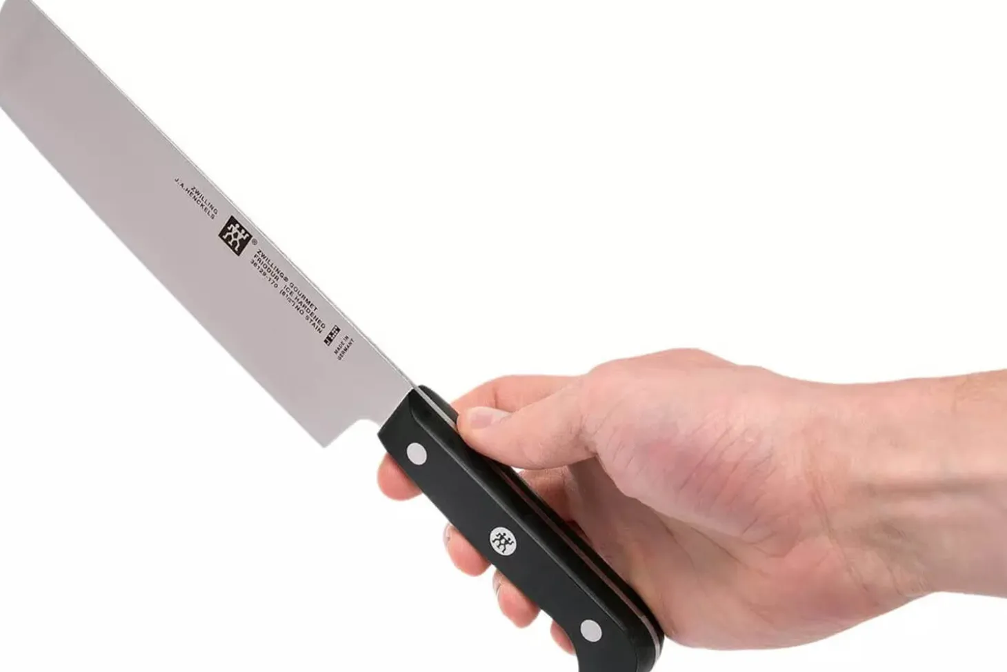 Couteau nakiri ZWILLING Gourmet 17cm manche riveté